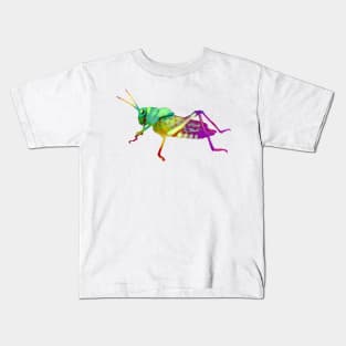 Colorful Grasshopper Kids T-Shirt